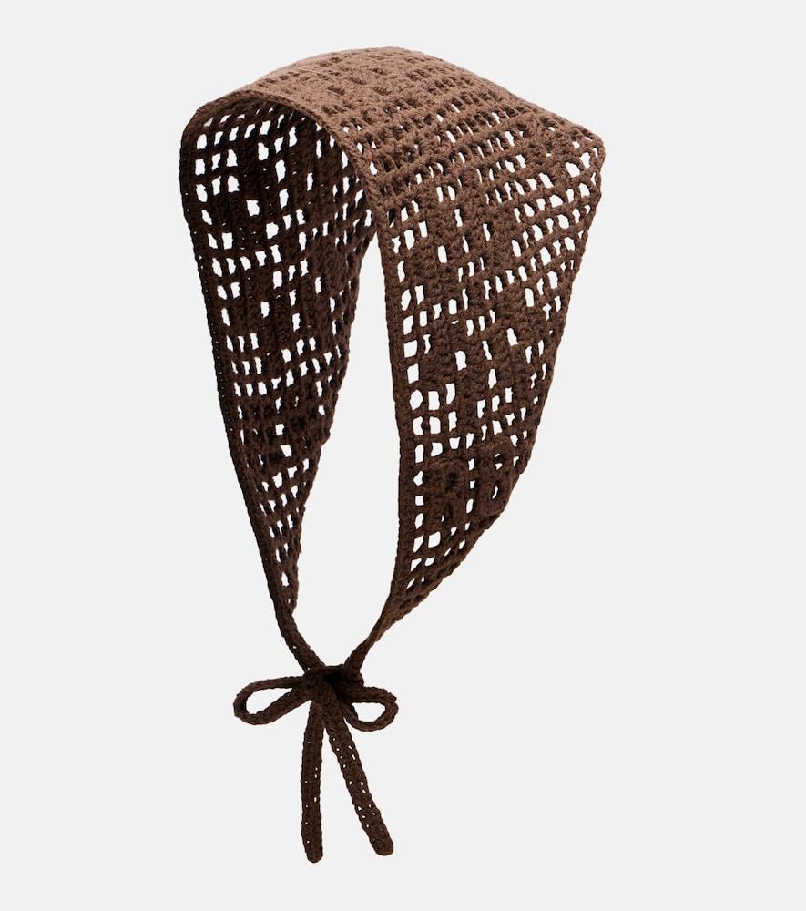 ruslan baginskiy crochet cotton scarf