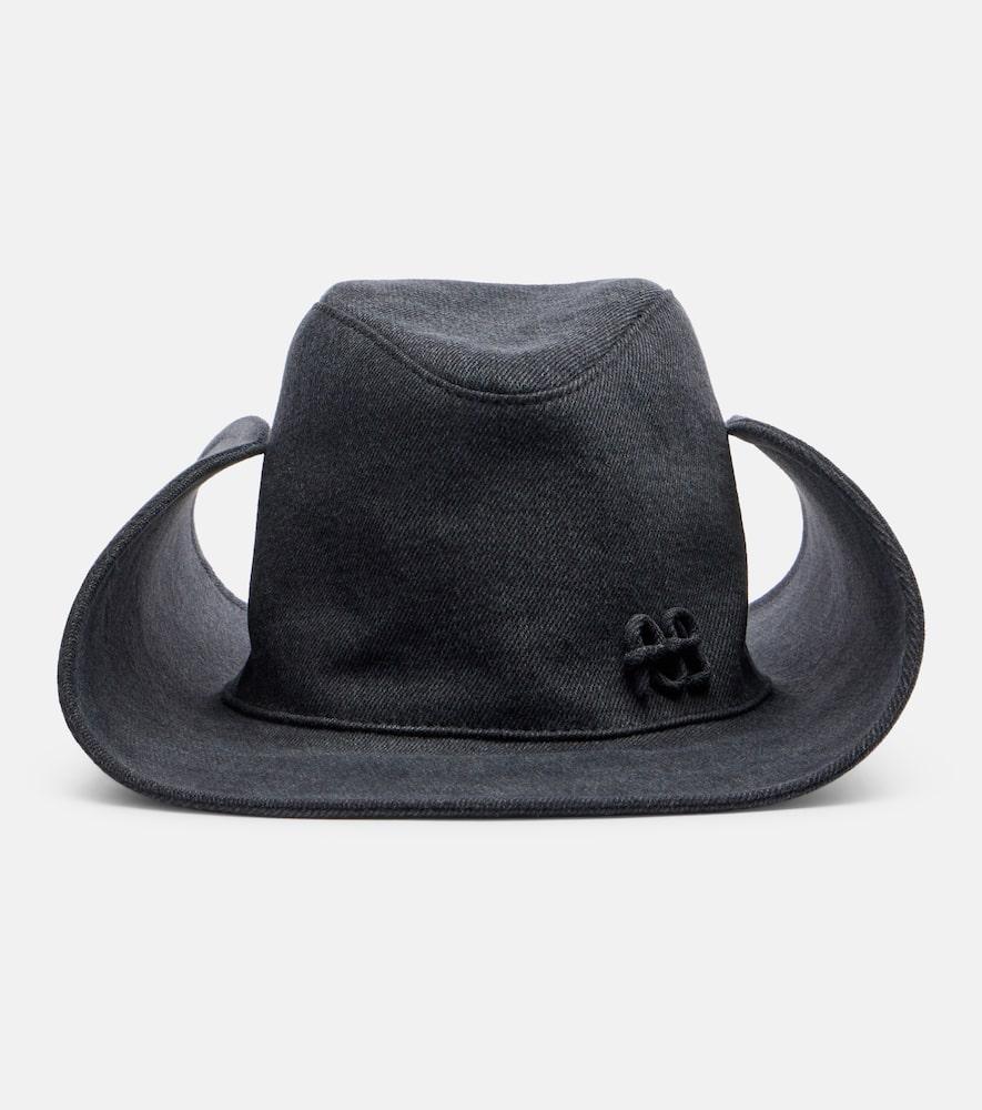 ruslan baginskiy denim cowboy hat