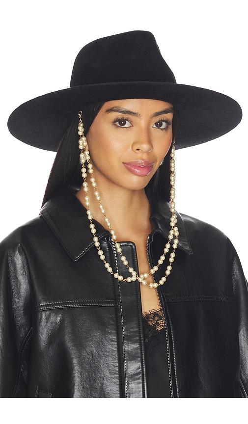 ruslan baginskiy fedora hat in black.