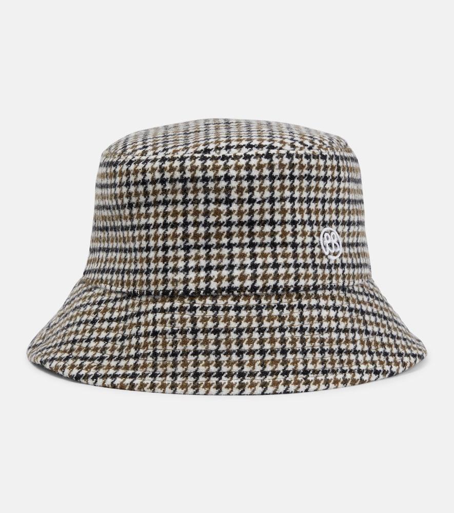 ruslan baginskiy houndstooth bucket hat