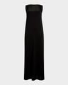 ruslan fringe yoke sleeveless column gown