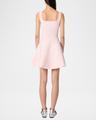 russel jacquard knit mini dress