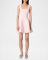 russel jacquard knit mini dress