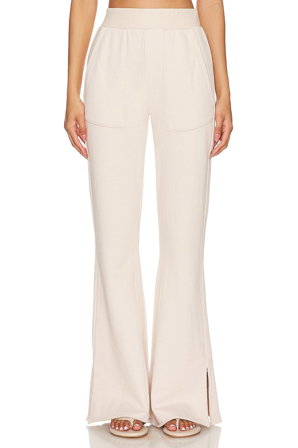 rusty side slit flair pant