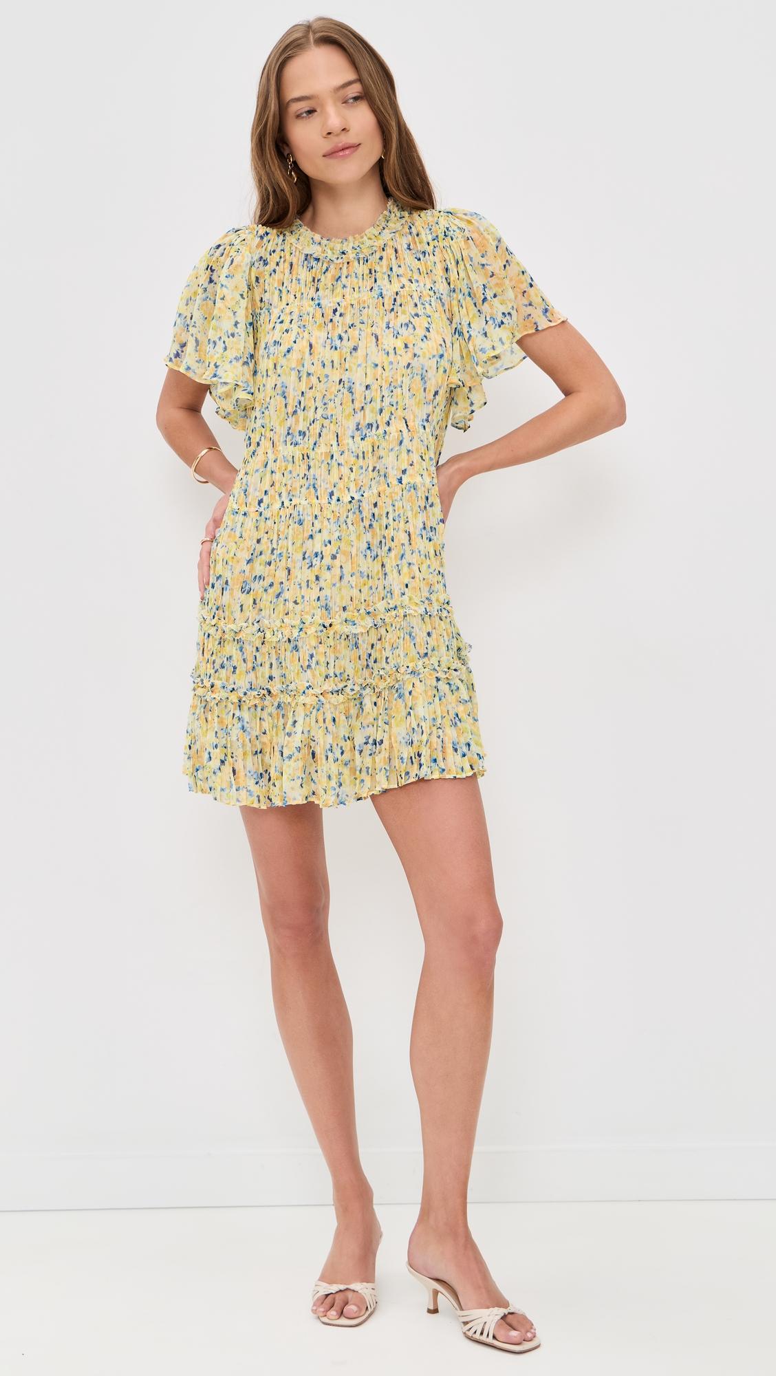 ryla silk mini dress