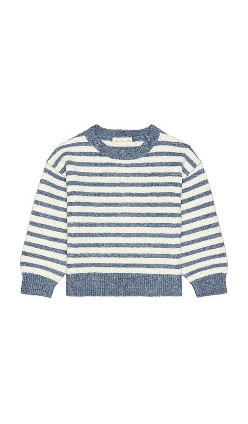 rylee + cru mountain sweater in white.