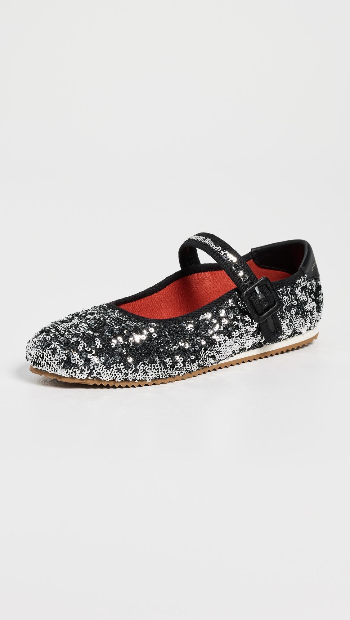 s-wave sport sequins flats