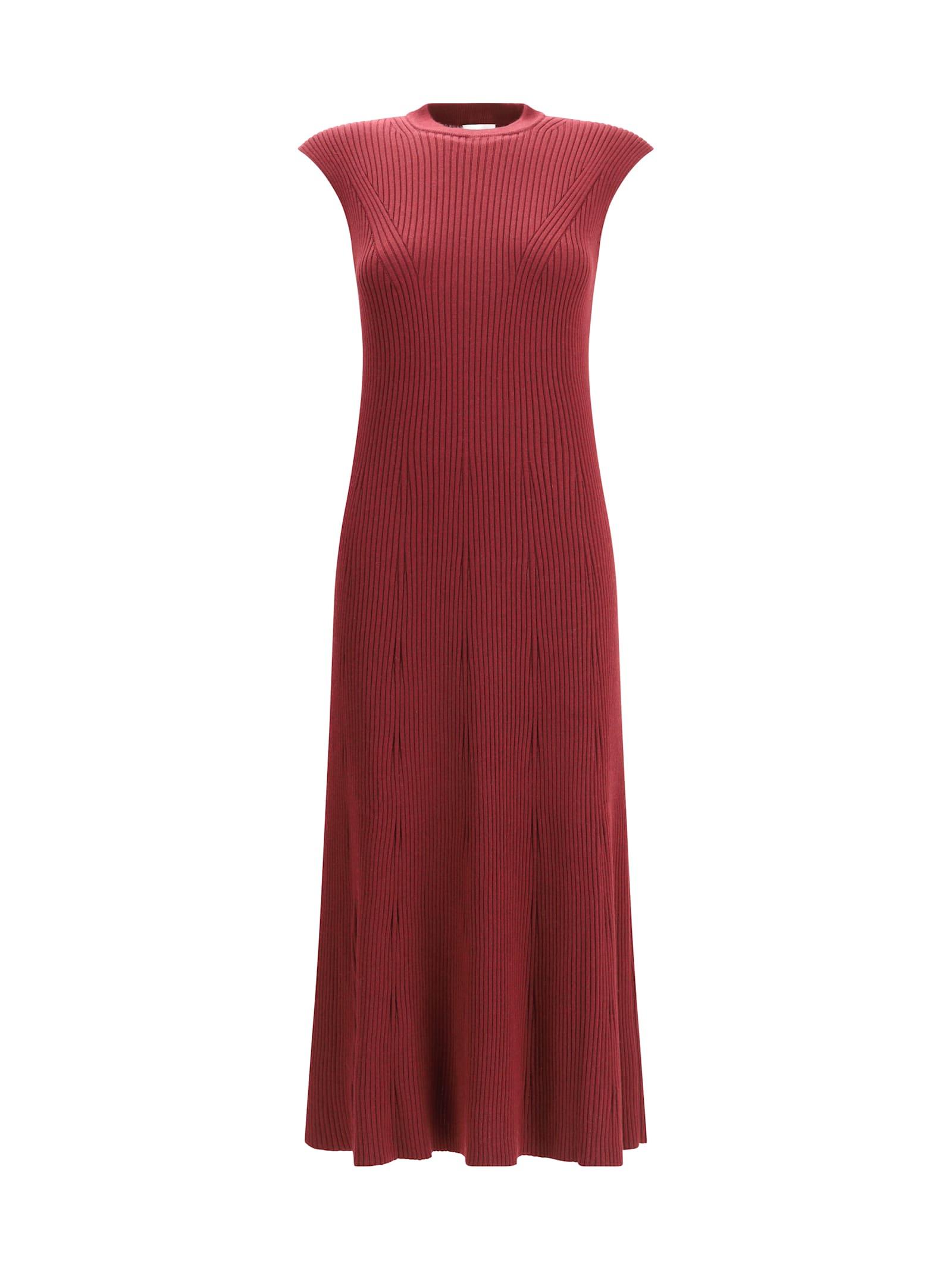 sa su phi ribbed cashmere silk sleeveless long dress