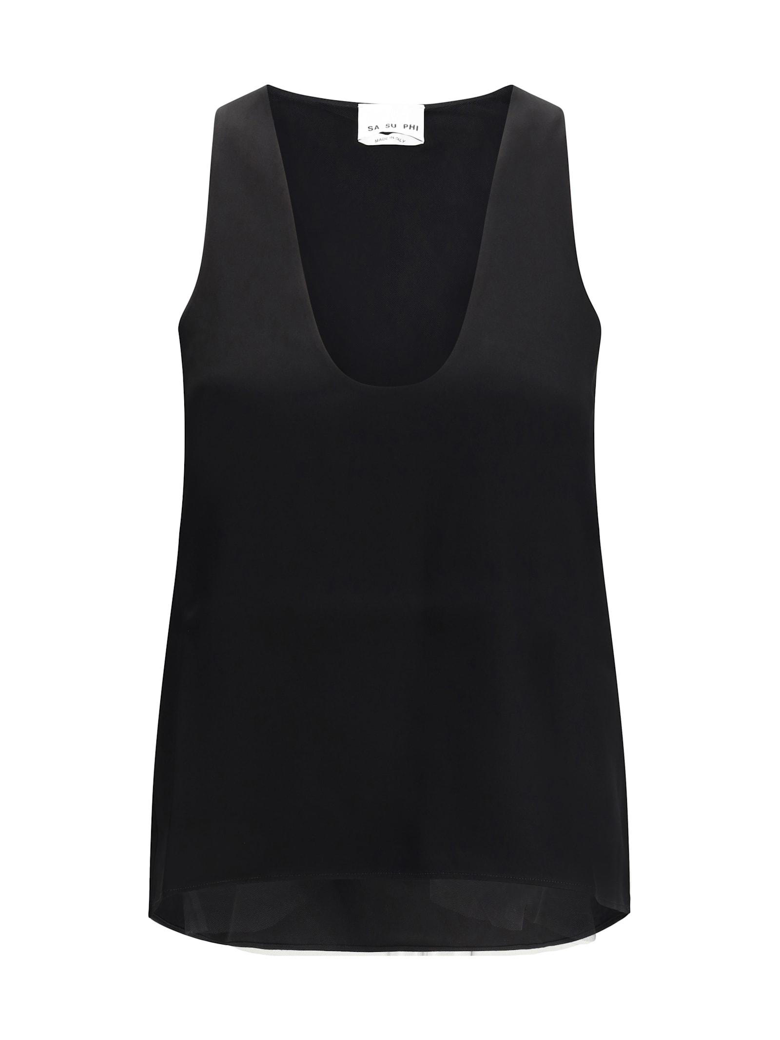 sa su phi sleevless top