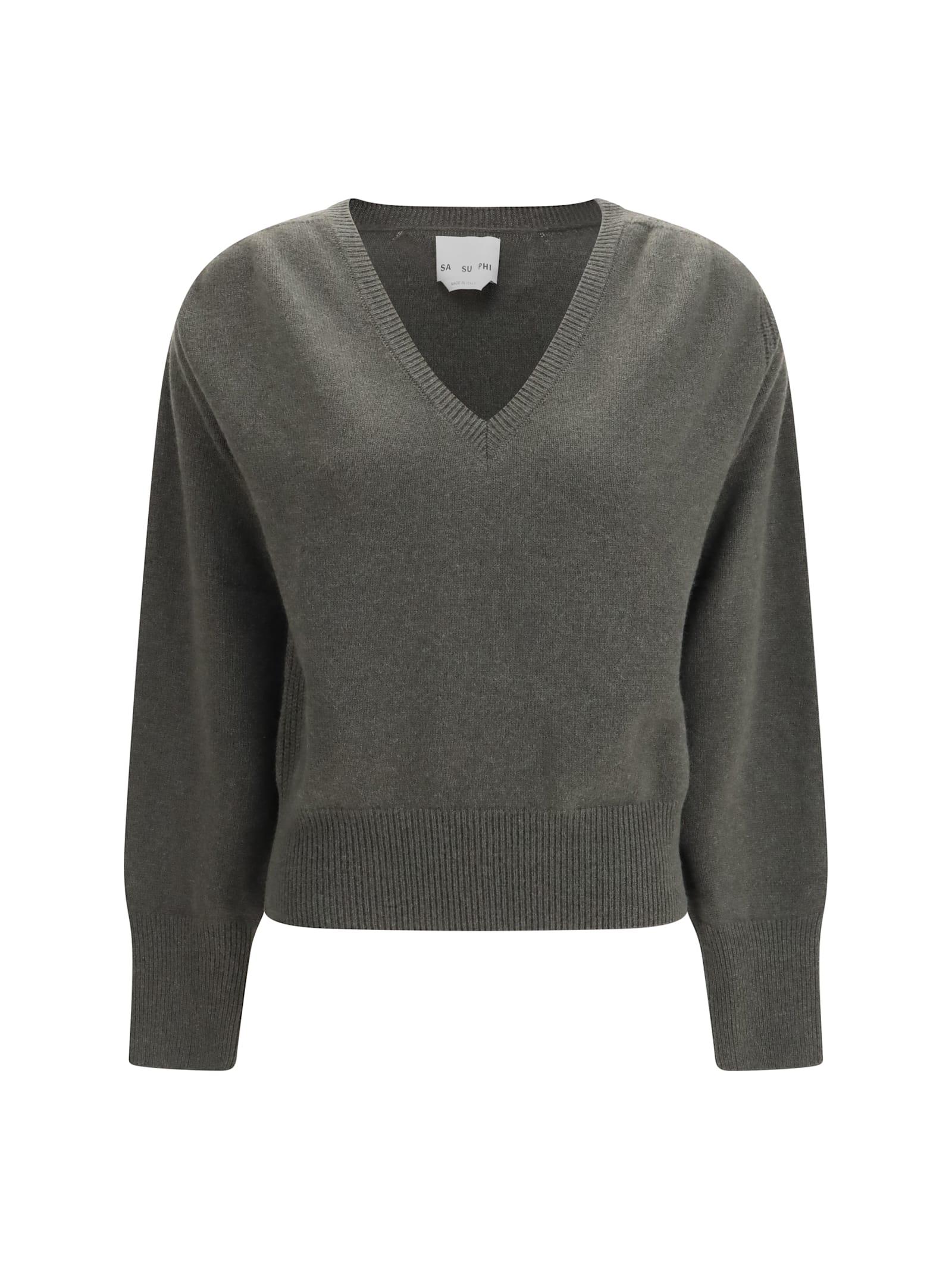 sa su phi v-neck cashmere sweater