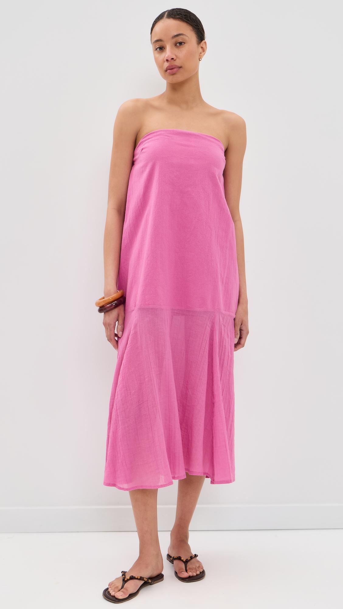 sabeen tube midi dress