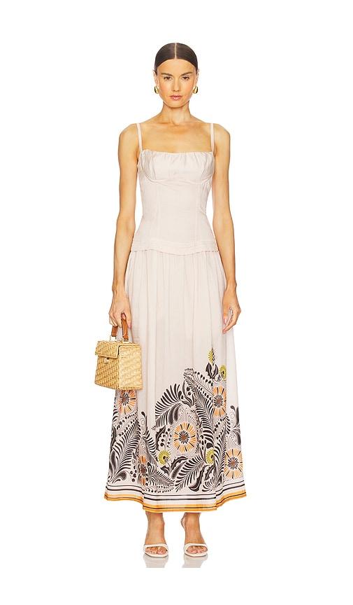 sabina musayev analisa dress in blush.
