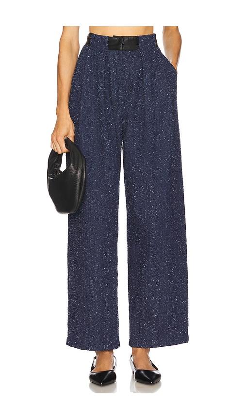 sabina musayev joseph pants in blue.