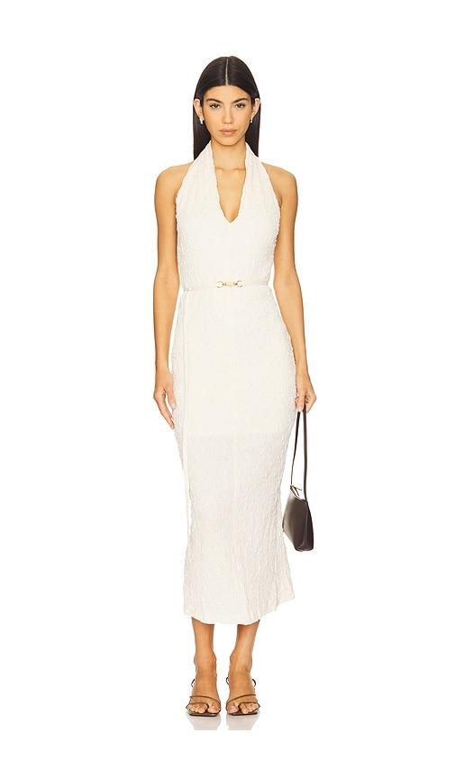 sabina musayev kora dress in ivory.