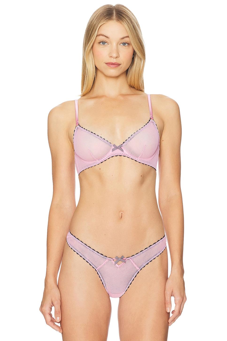 sabrina mesh demi bra