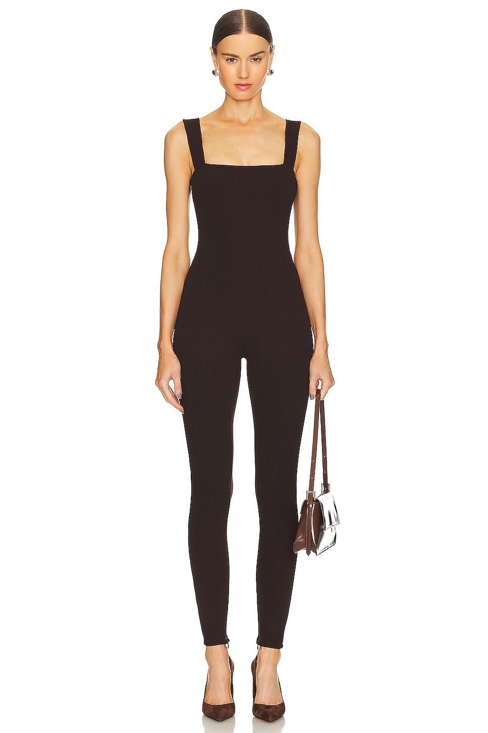 sabrina sleeveless enviro rib catsuit