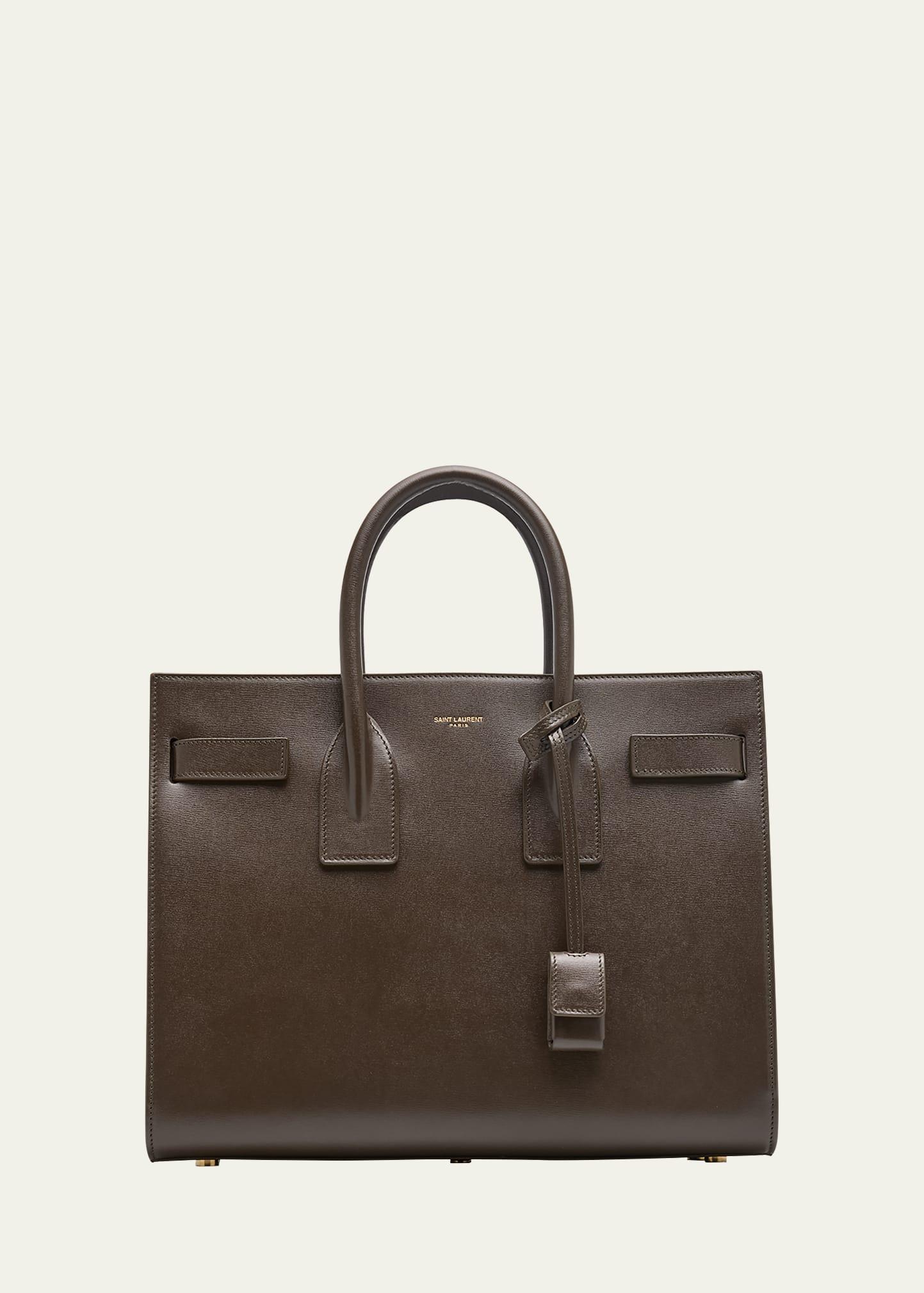 sac de jour small top-handle bag in smooth leather
