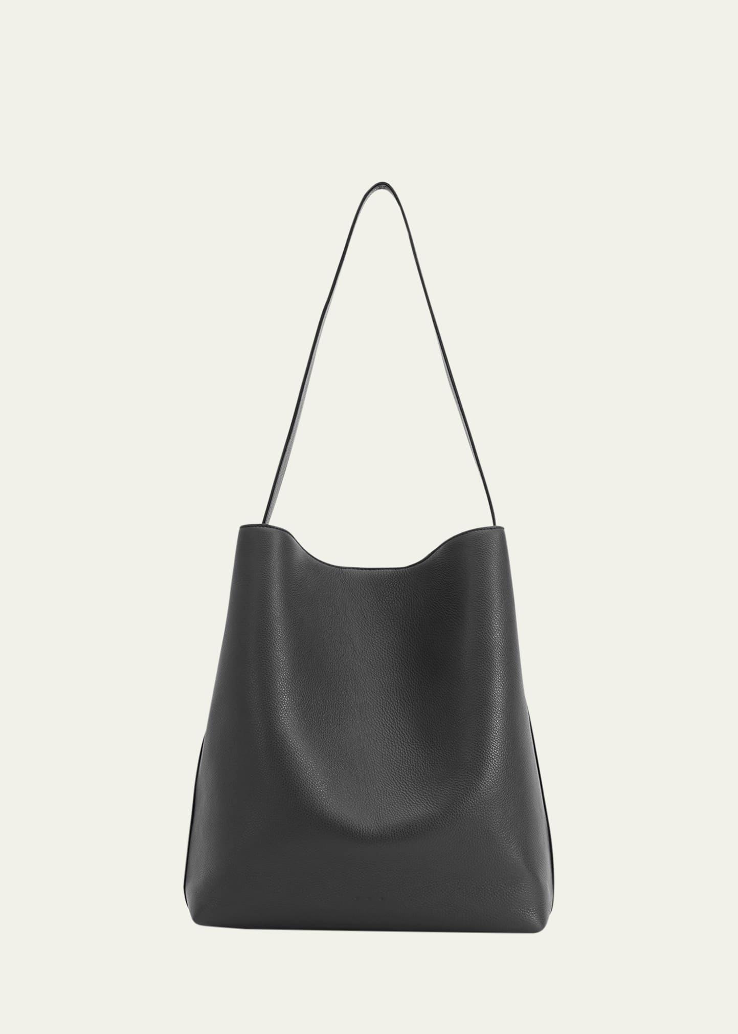 sac grained calfskin shoulder bag