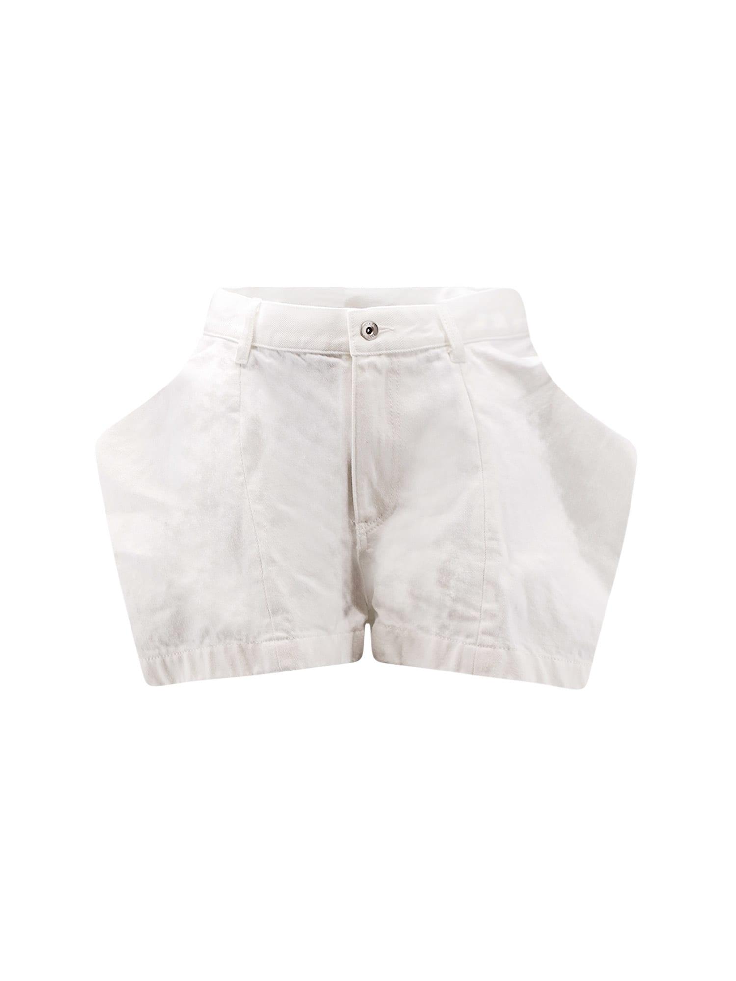 sacai cotton shorts