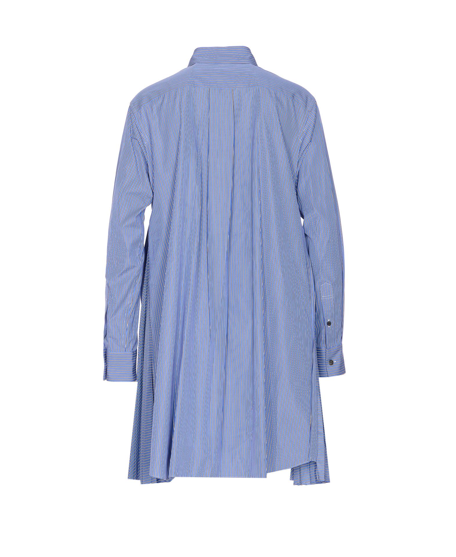 sacai dresses blue cotton - women