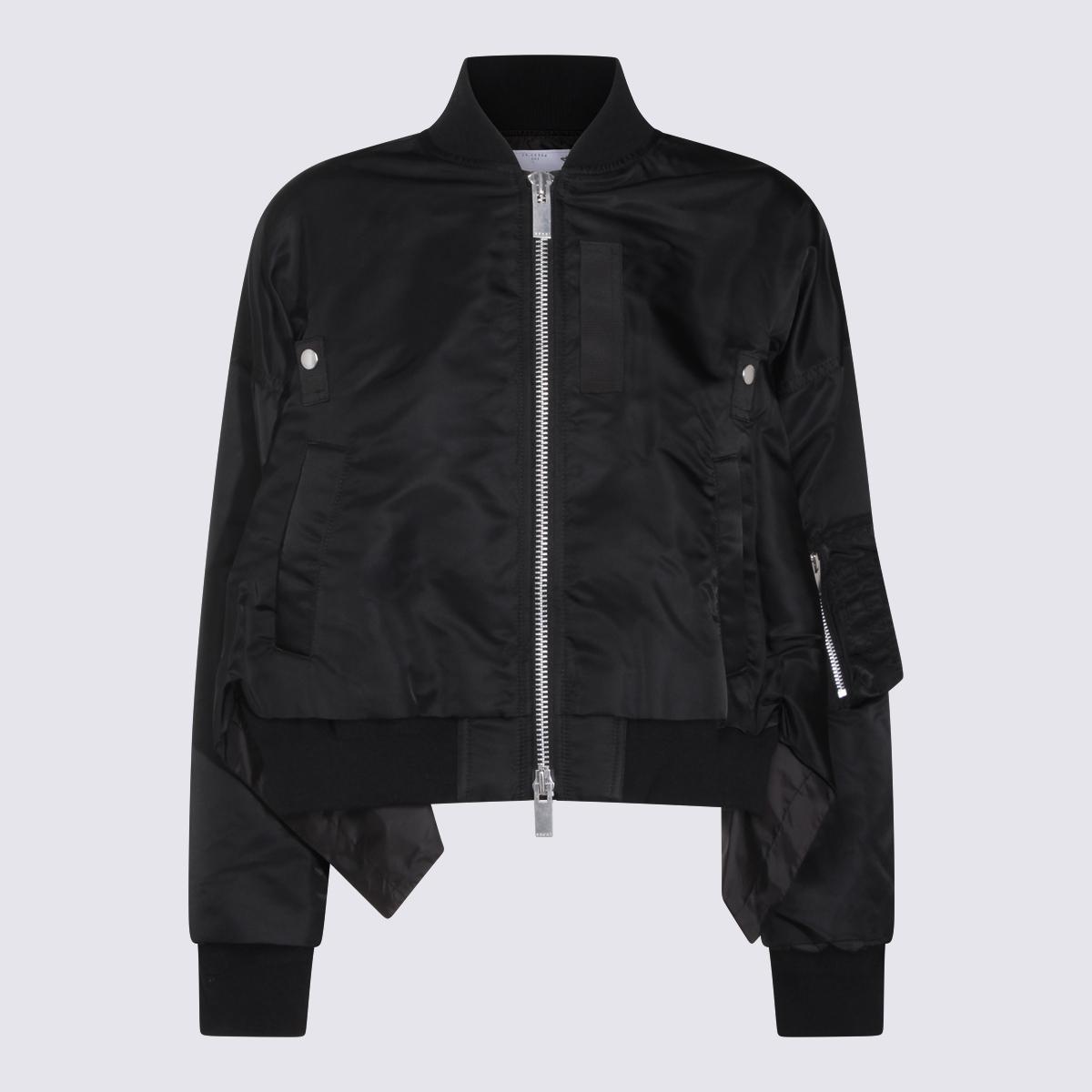 sacai jackets black _ny - women