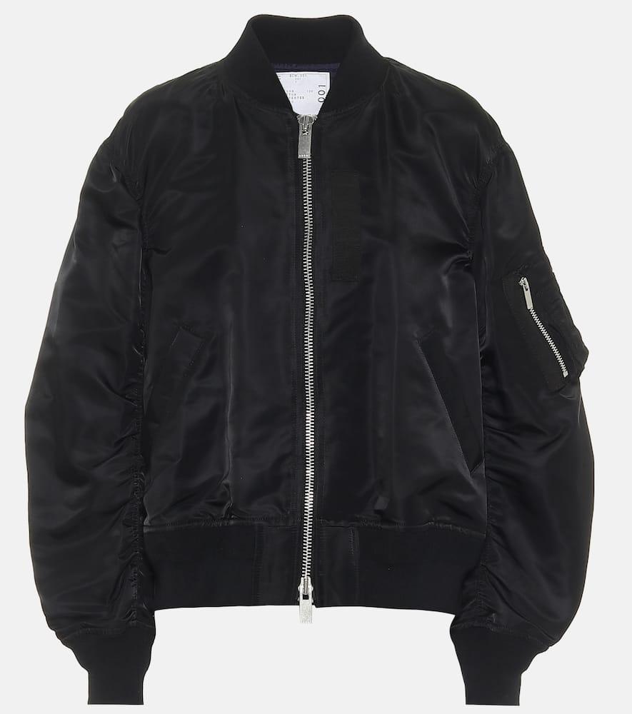 sacai nylon bomber jacket