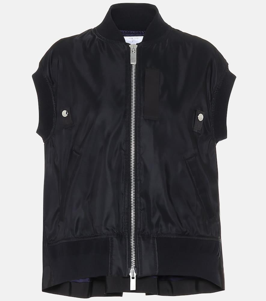 sacai nylon vest