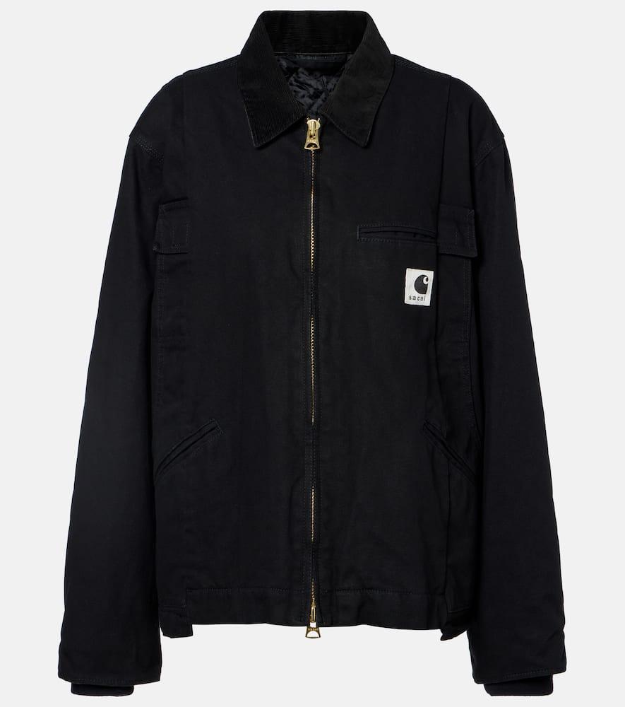 sacai x carhartt cotton blouson jacket