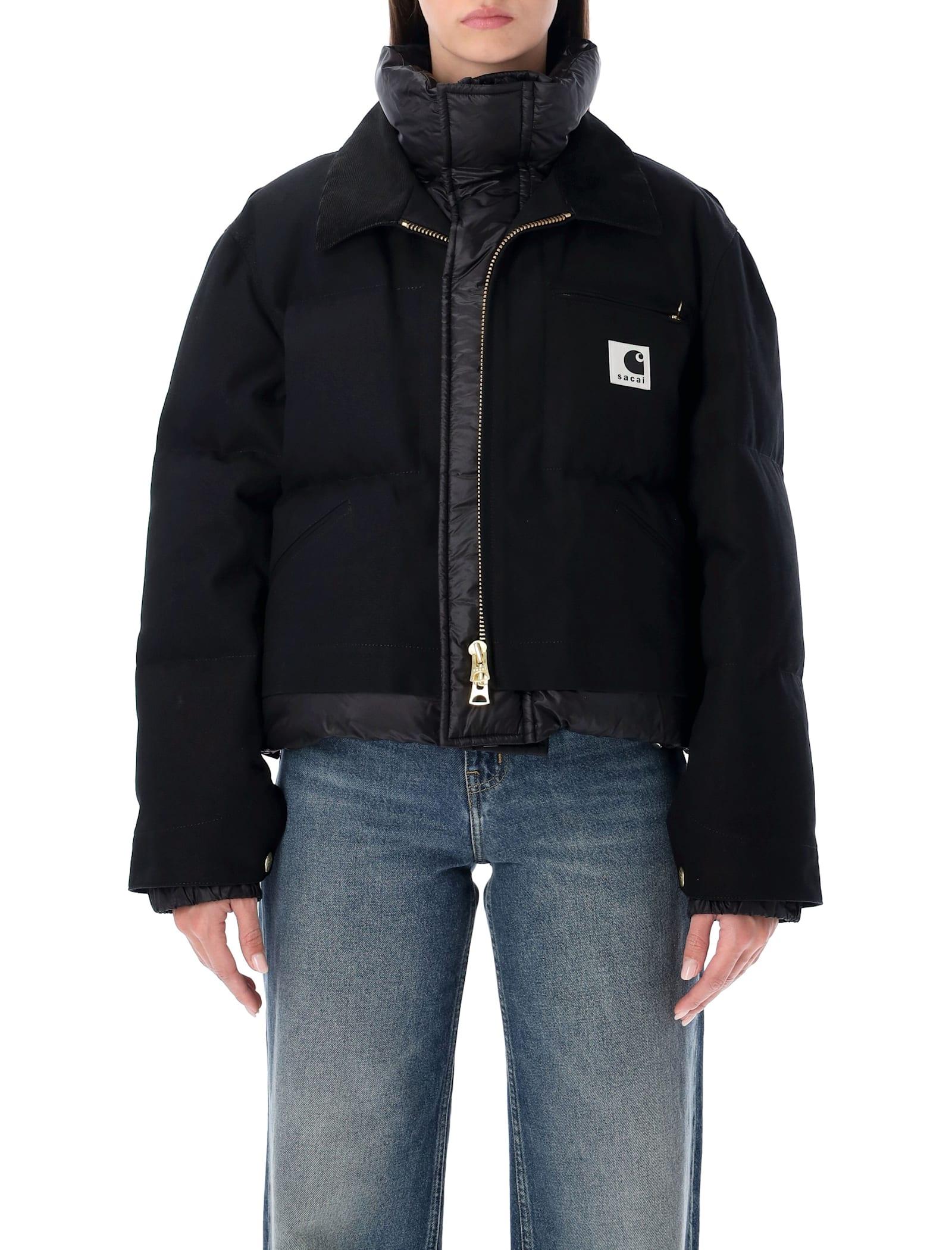 sacai x carhartt wip puffer jacket