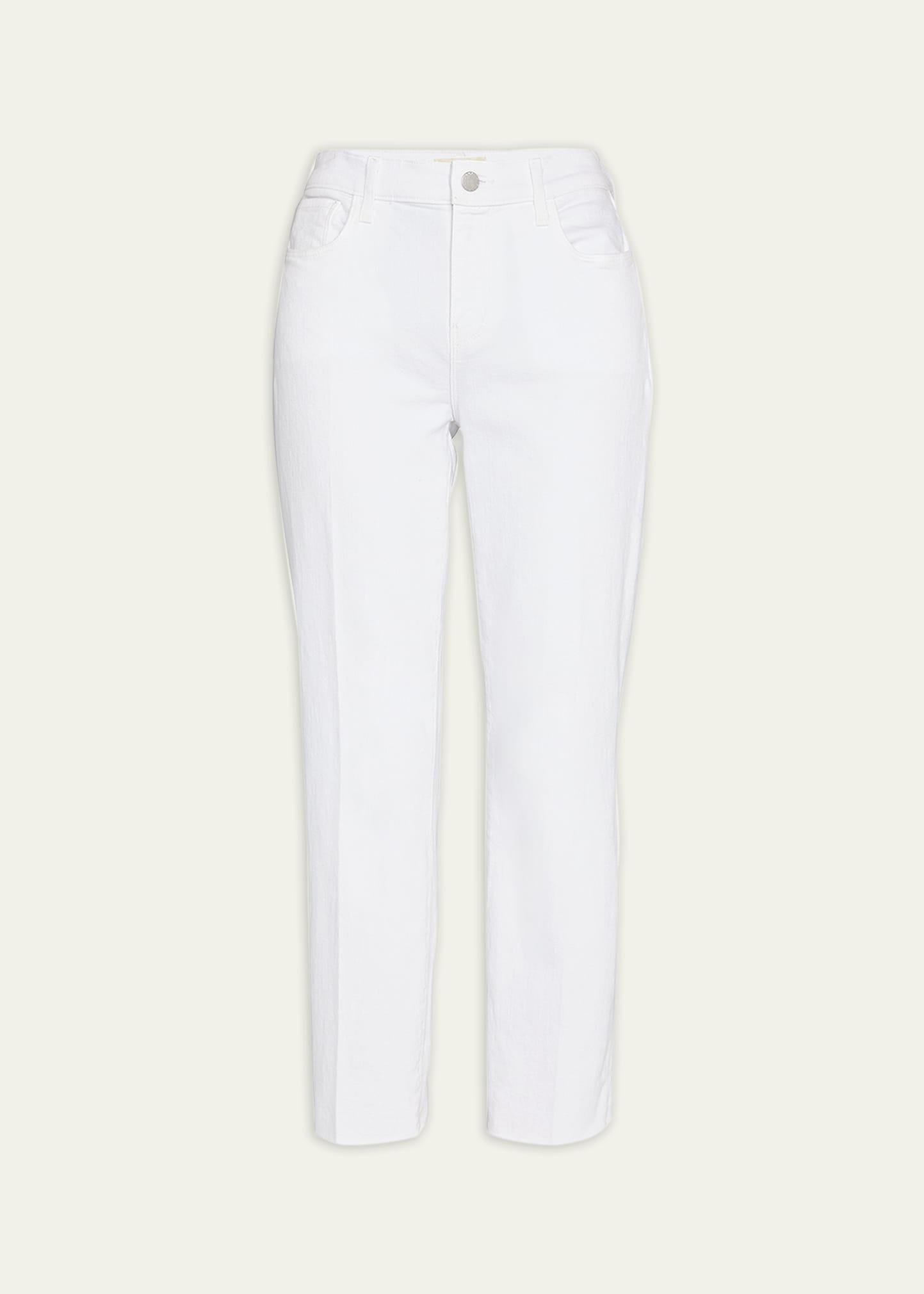 sada slim straight-leg cropped jeans
