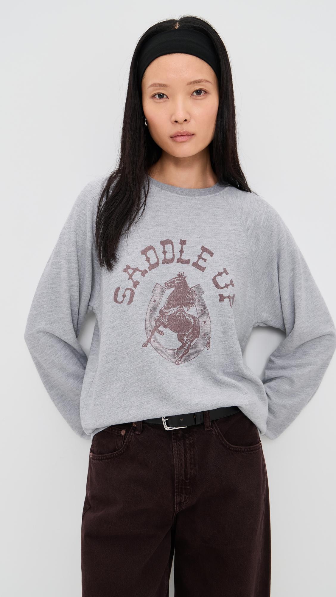 saddle up sweatshirt