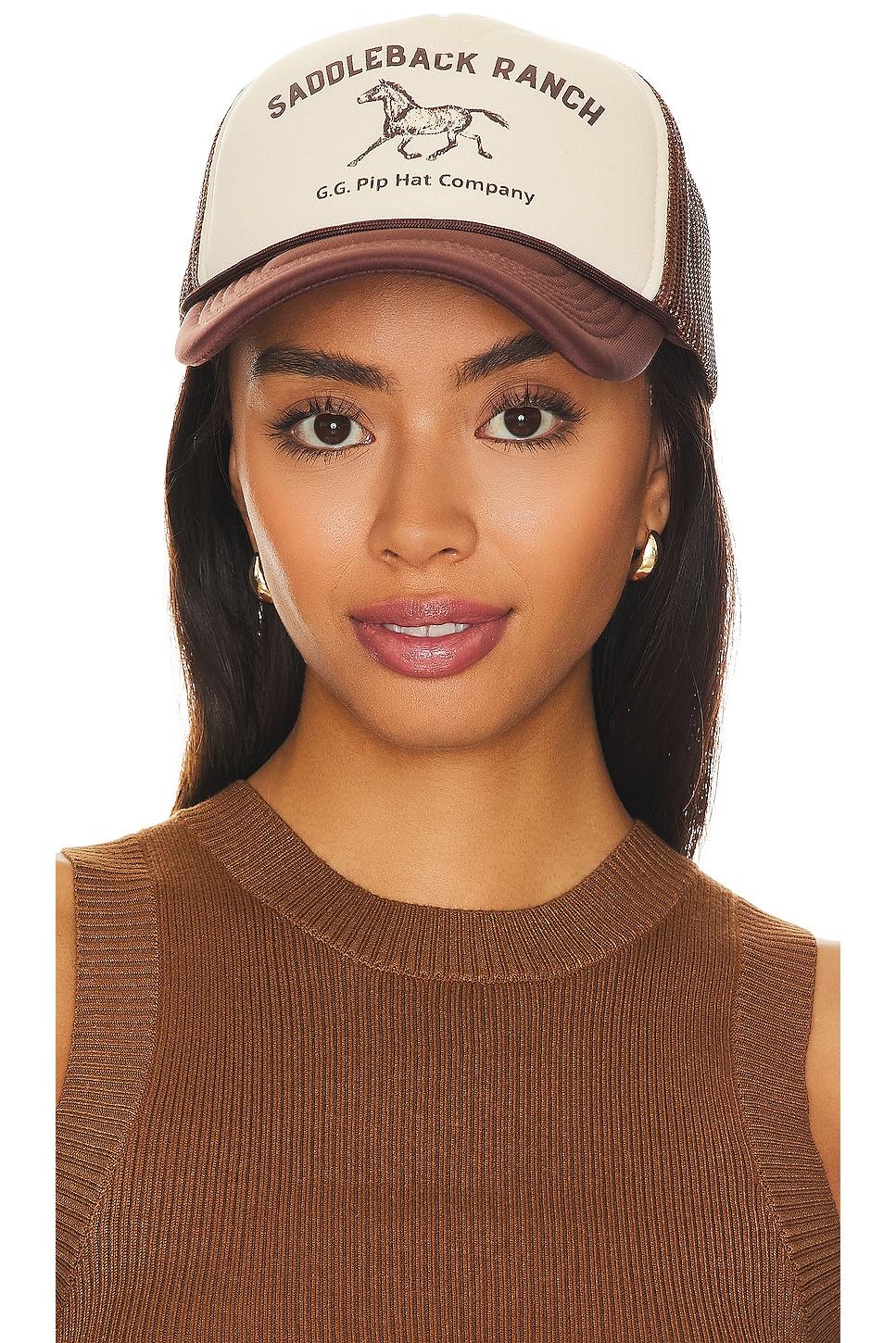 saddleback ranch trucker hat