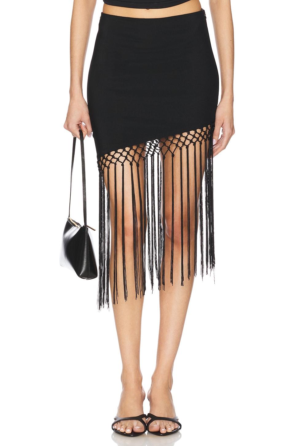 sadie fringe skirt