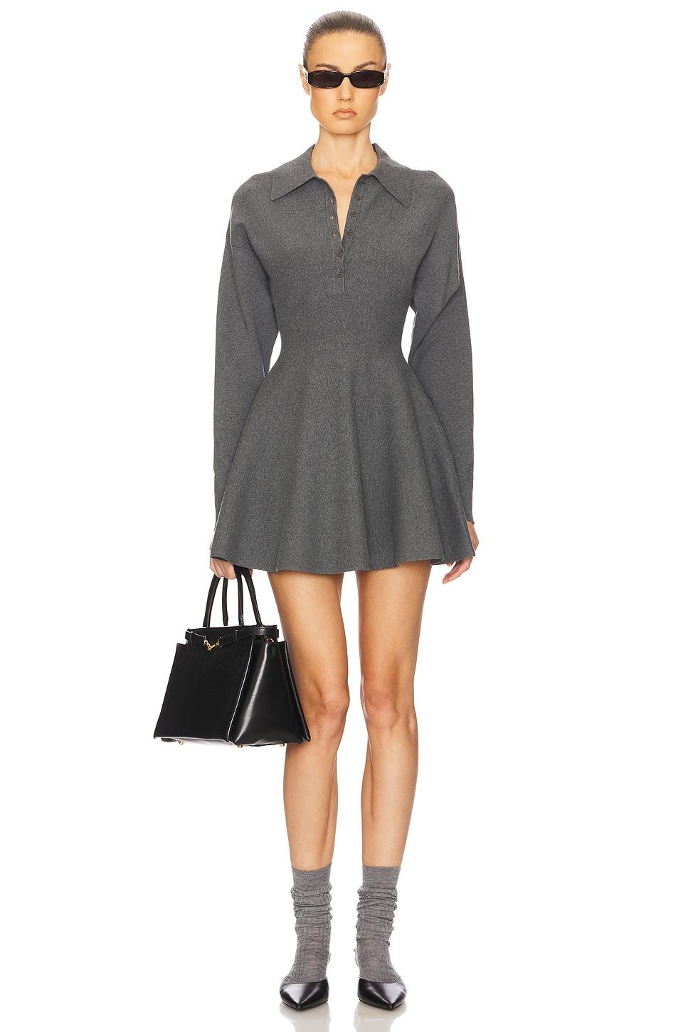 saffron mini knit dress