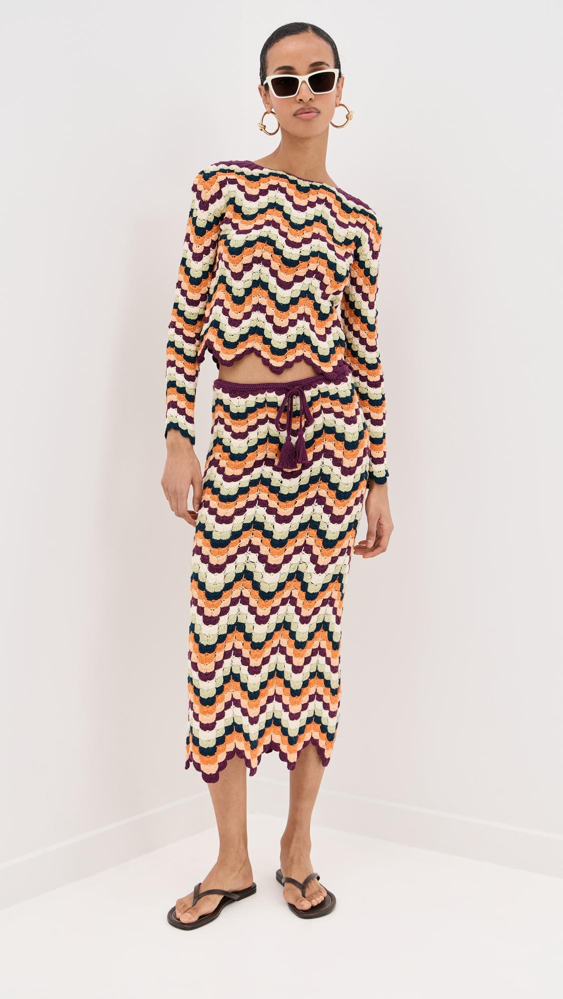 safi pesca pencil skirt