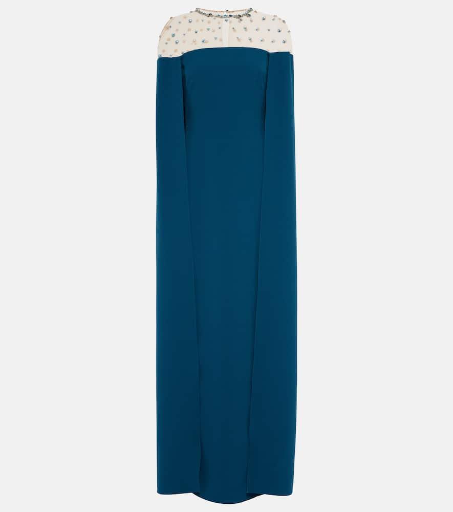 safiyaa ambere embroidered cape