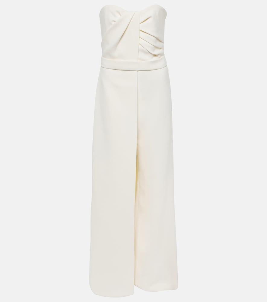 safiyaa bridal remi draped jumpsuit