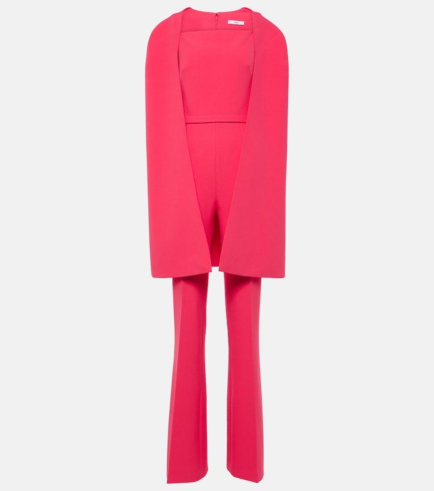 safiyaa cinzia crêpe jumpsuit