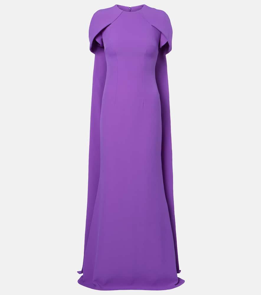 safiyaa ginko caped gown