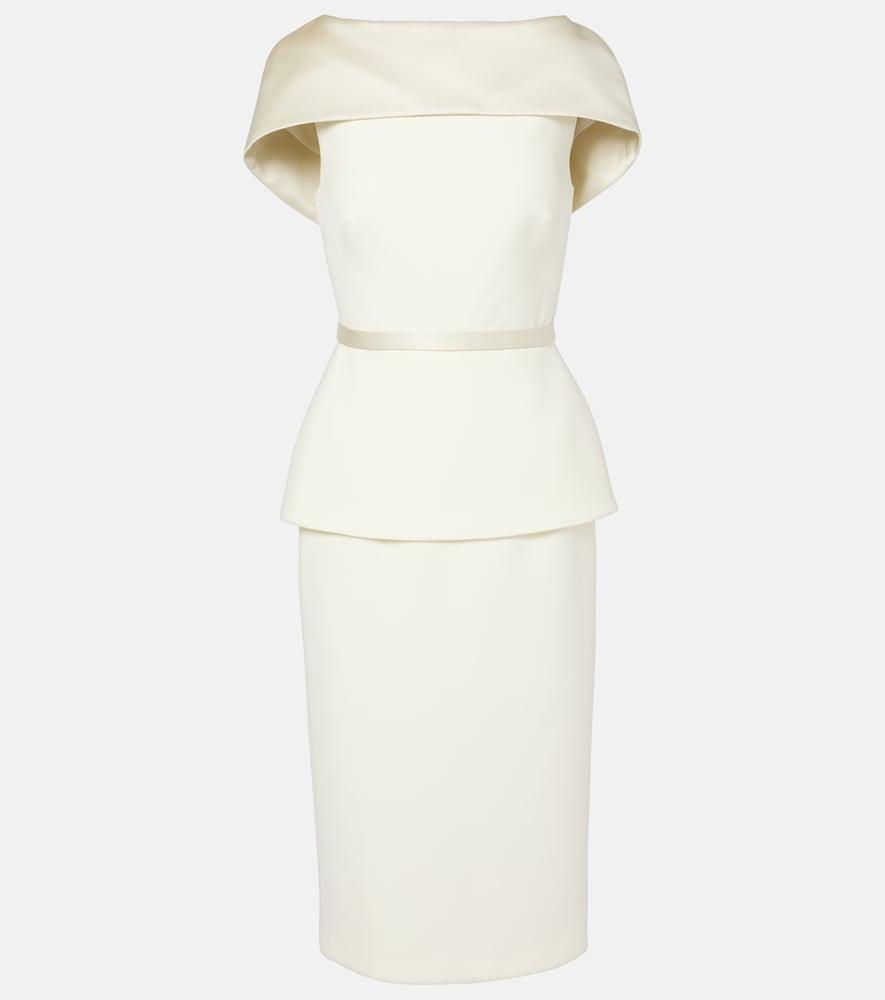 safiyaa rella midi dress