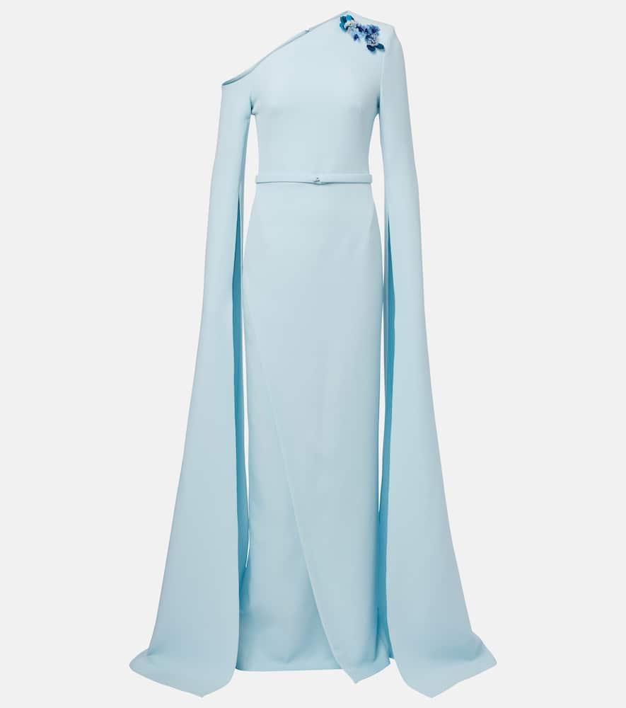 safiyaa rinna embellished crêpe gown