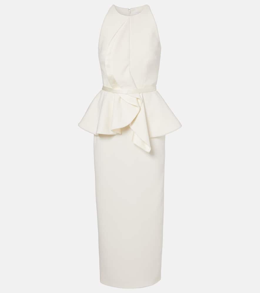 safiyaa riya ruffled cocktail dress