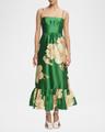 sage midi dress