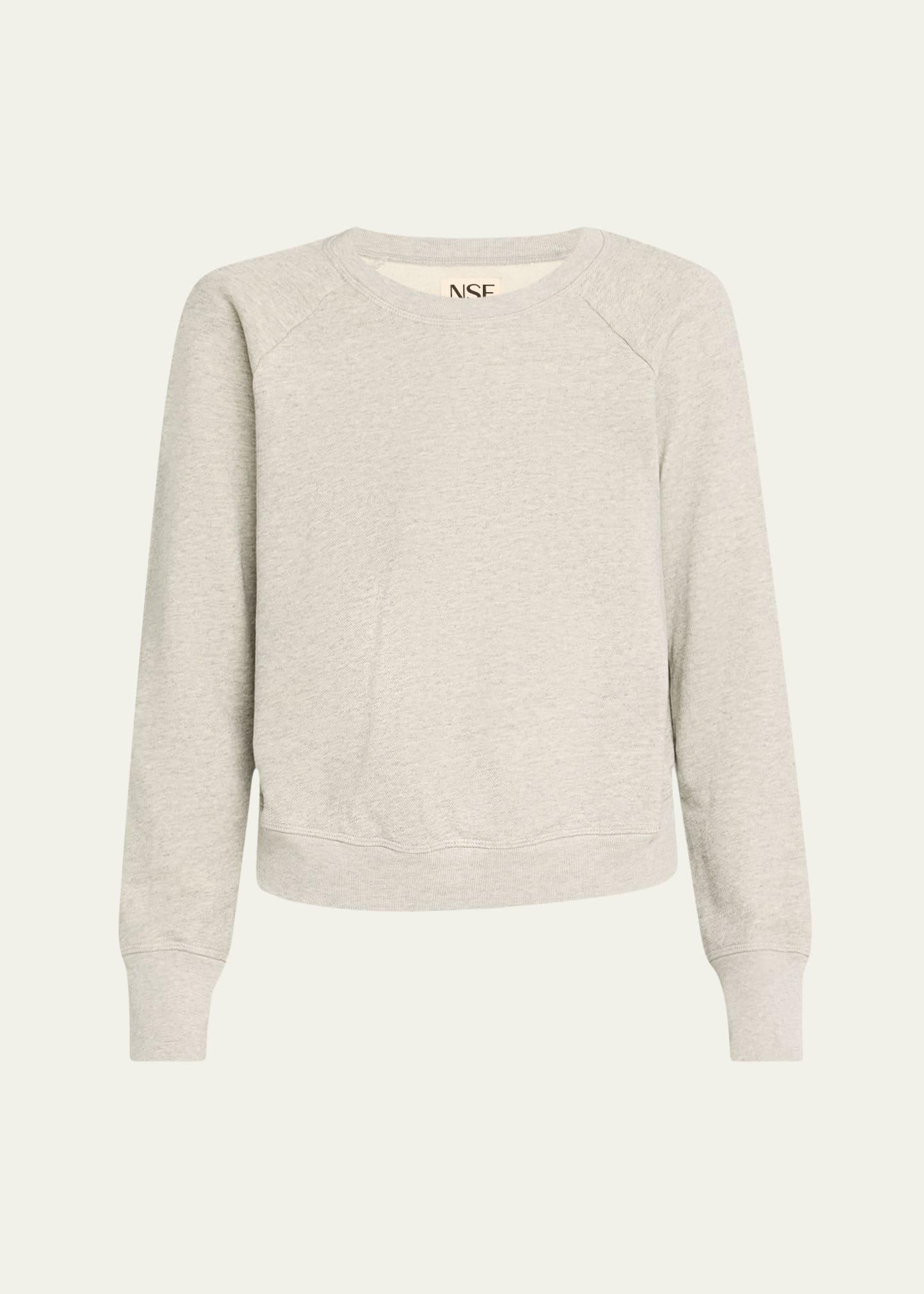 saguro raglan crewneck sweatshirt