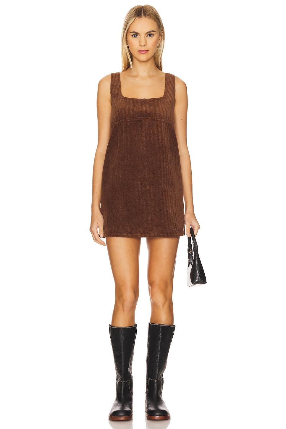 sahara corduroy mini dress