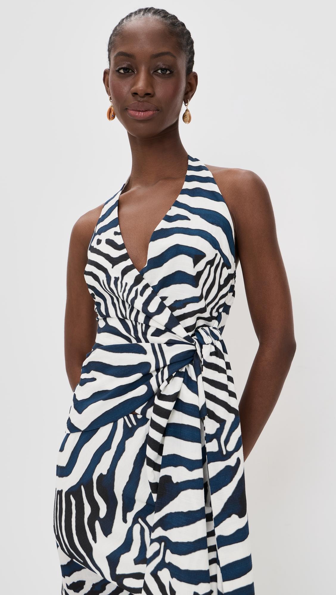 sahara halter wrap top