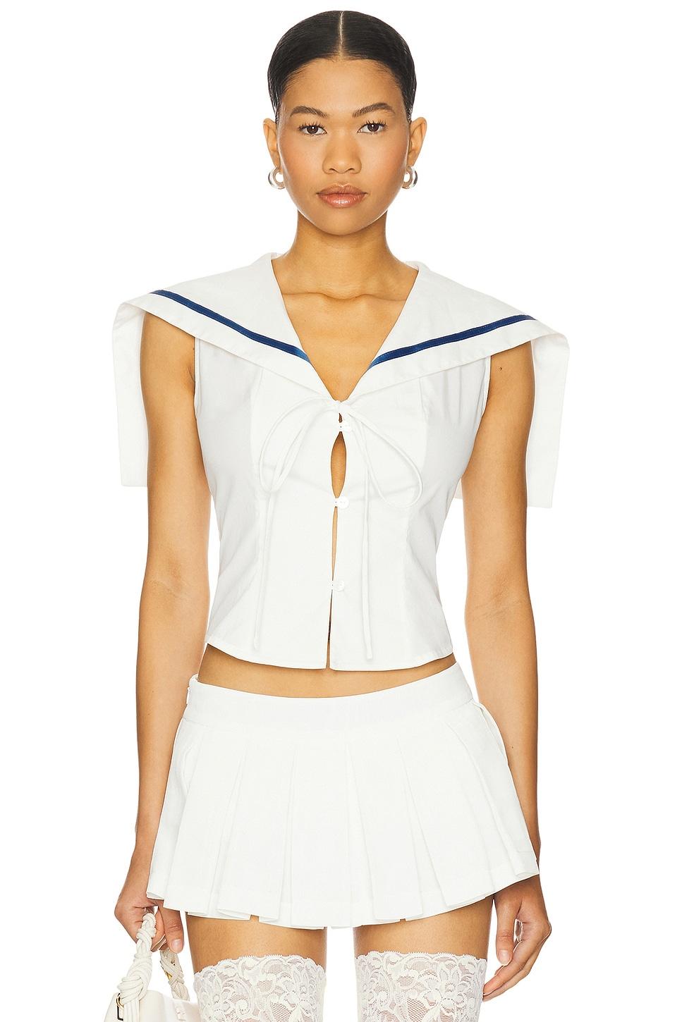 sailor corset top