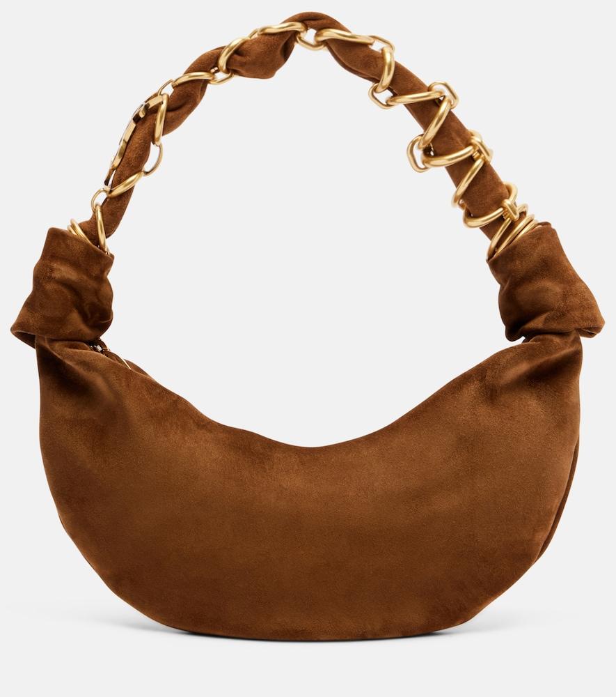 saint laurent amalia mini suede shoulder bag