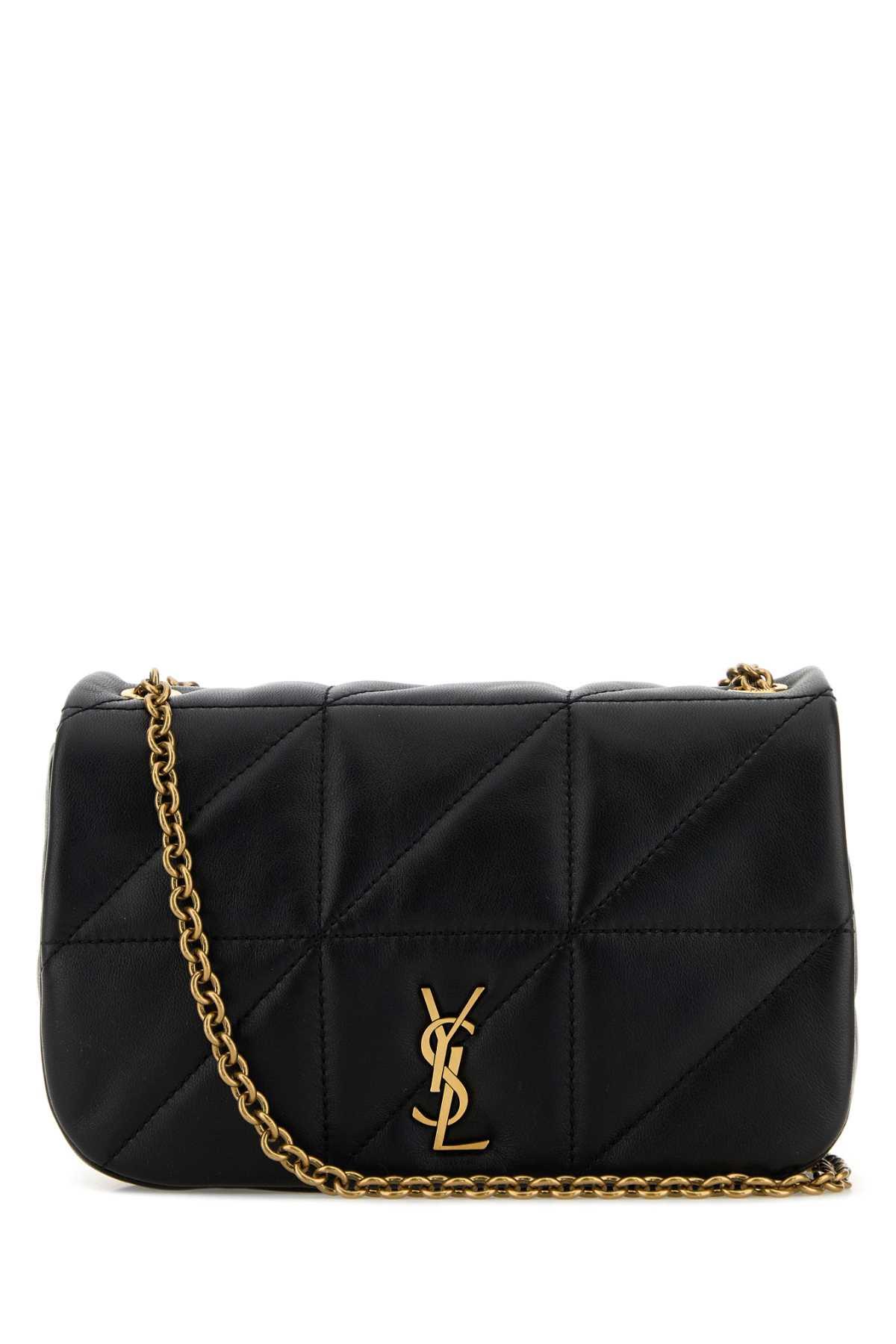 saint laurent black leather mini jamie 4.3 shoulder bag