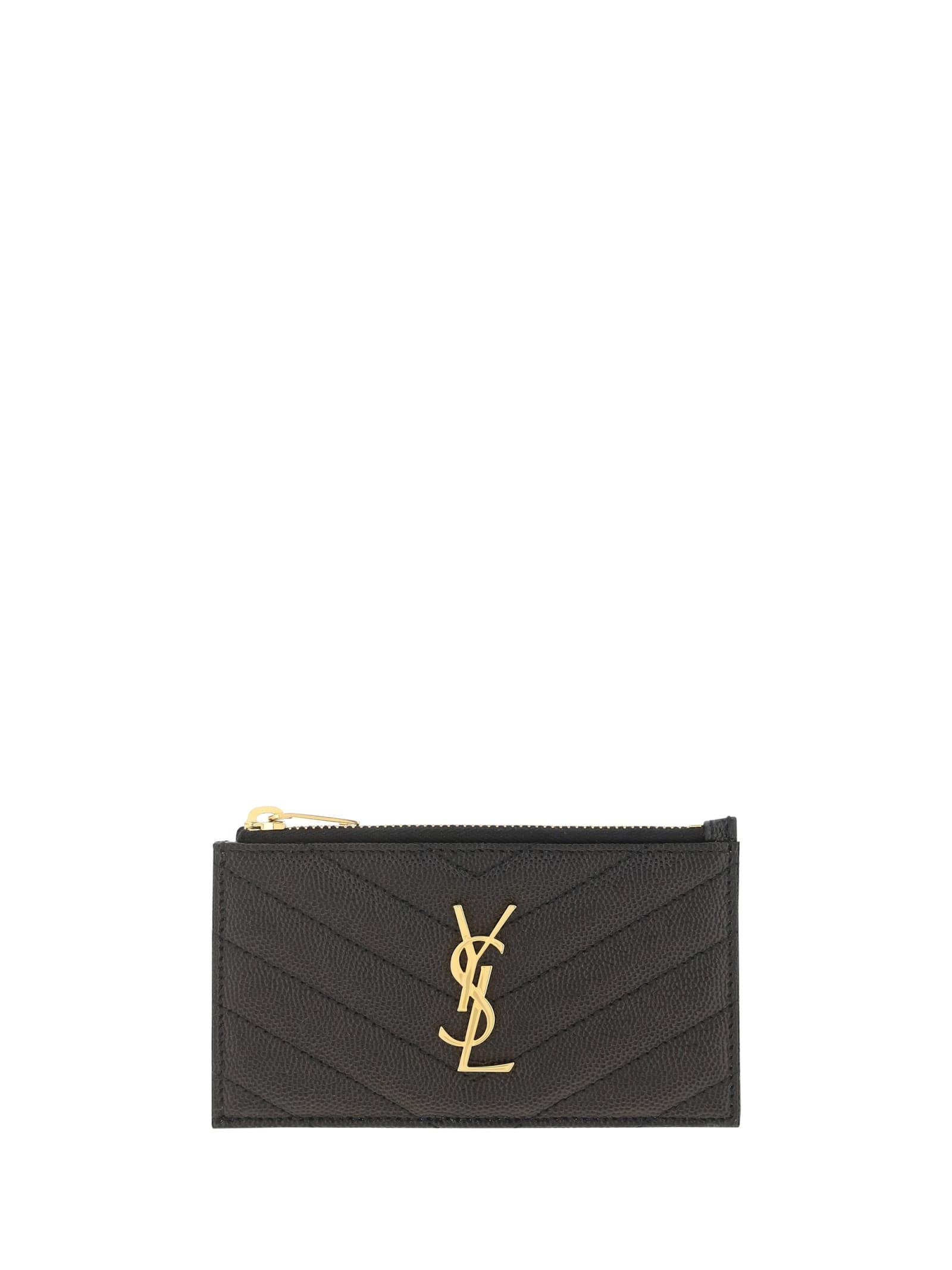 saint laurent card holder